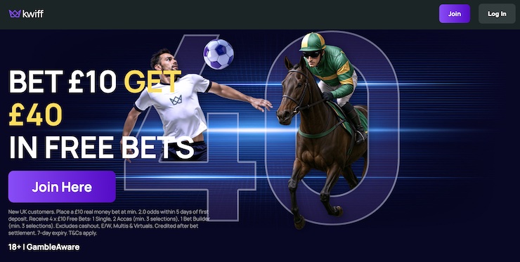 Kwiff has the most unique loyalty rewards among non GamStop bookies.